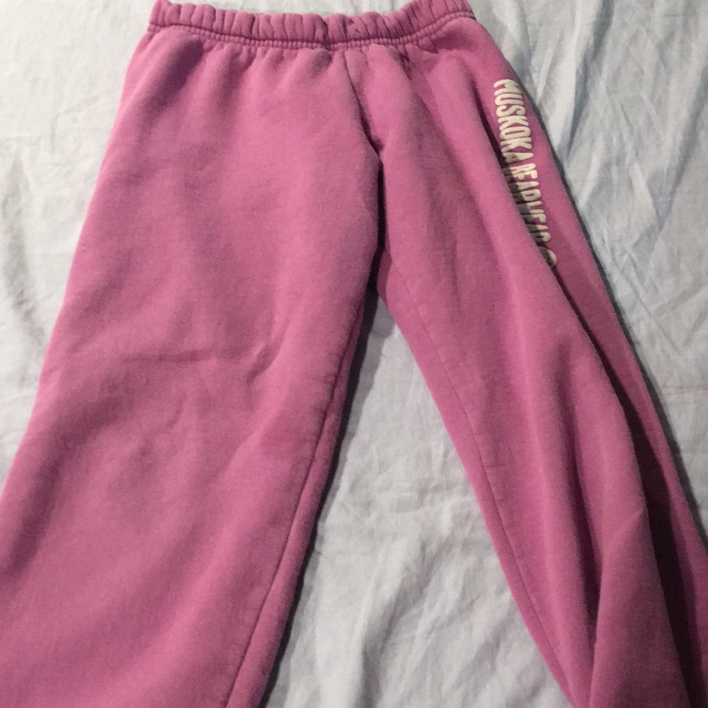 Muskoka Bear wear sweat pants (Canadian)